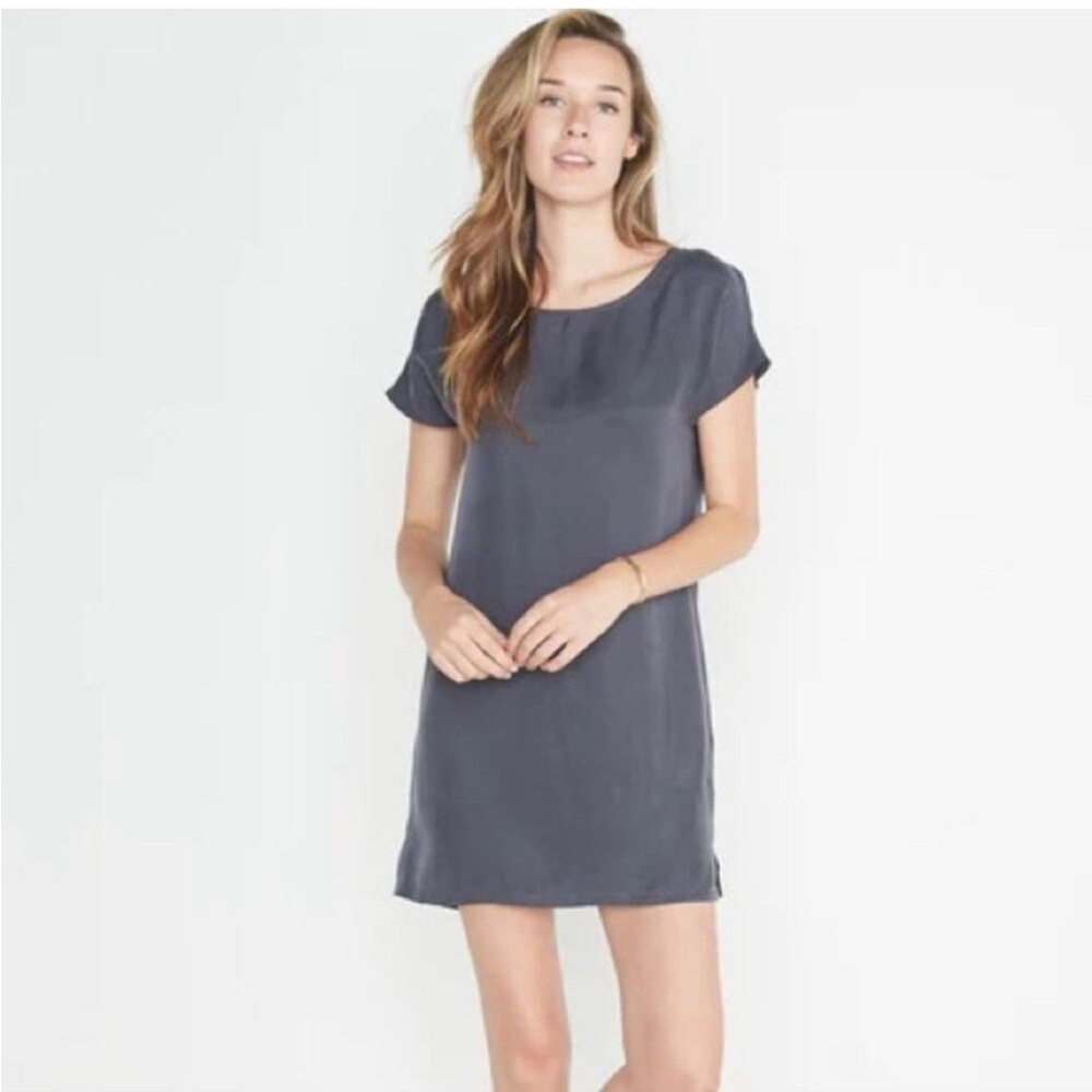 Marine Layer Charcoal Mini Dress